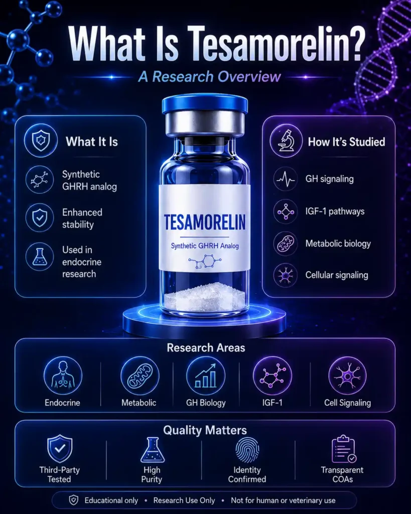 What Is Tesamorelin? An Educational Overview for Research Applications
